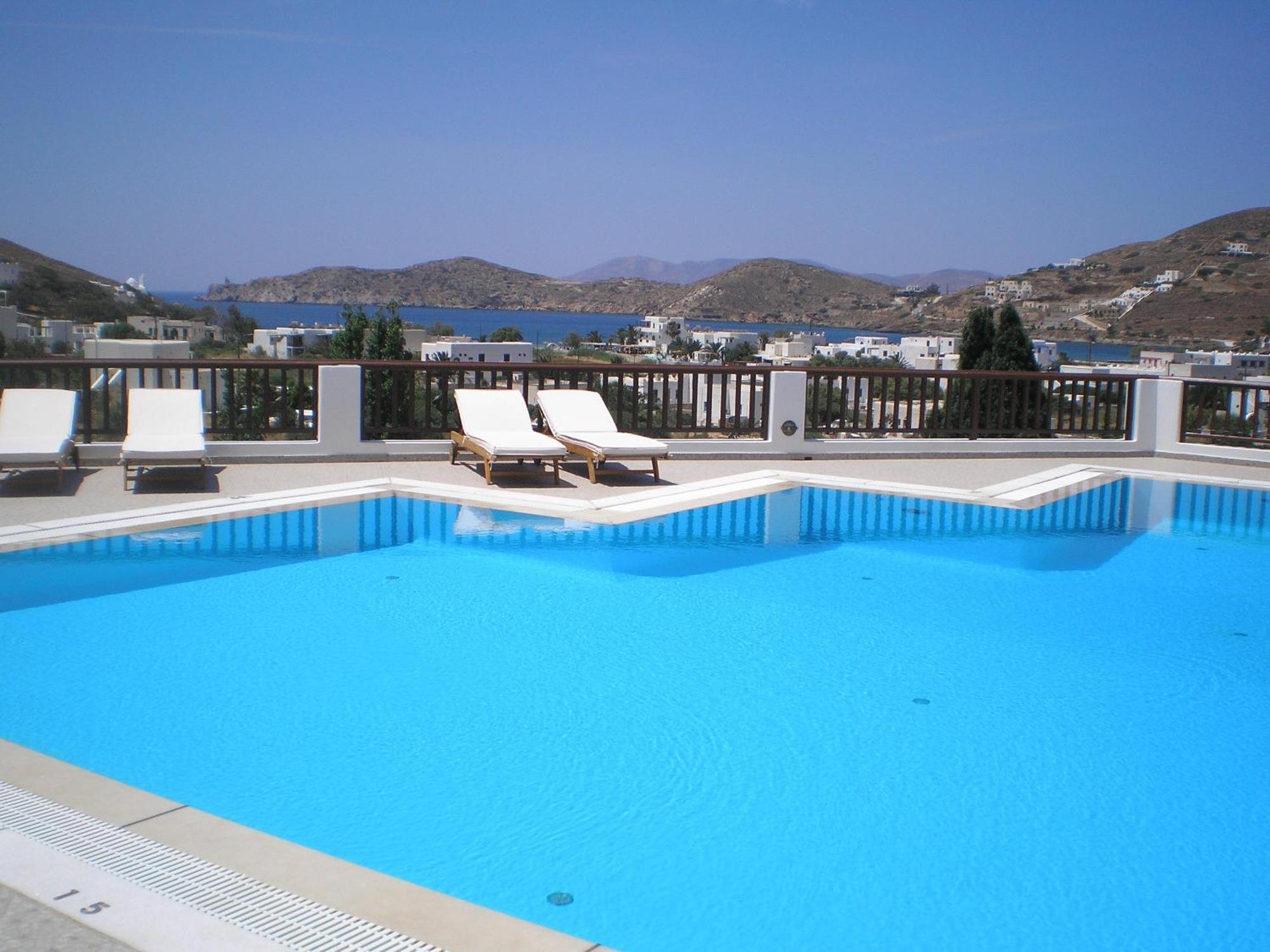 Aparthotel Golden Sun Chora Exterior foto