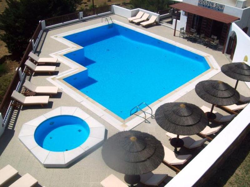 Aparthotel Golden Sun Chora Exterior foto